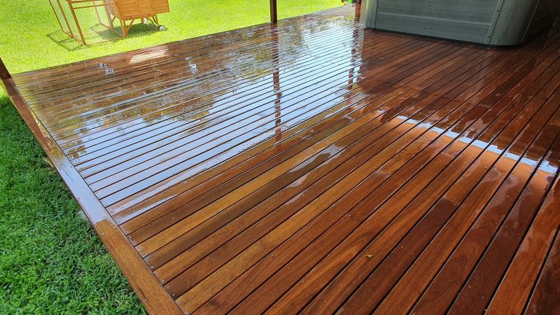 Wood Deck Stripping detail