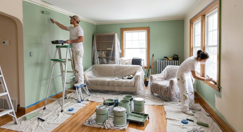 Interior Painting Service project example